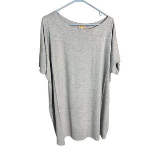 Piko 1988 Bamboo Tee Bundle 2 PC Pink Gray Short sleeve Oversized Soft Comfy